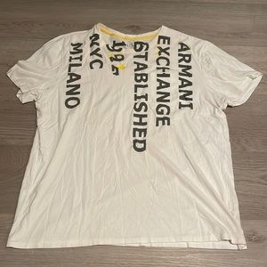 Men’s Armani Exchange Printed TShirt - Size XL